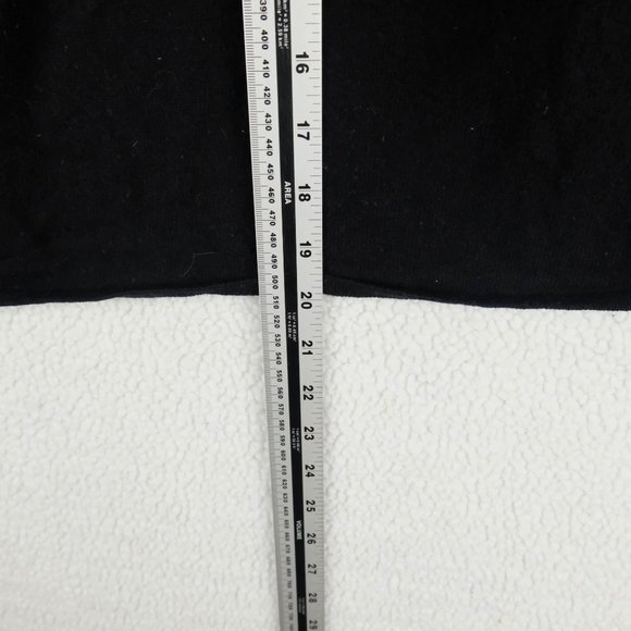 United Colors Of Benetton Sweater Womens Large Black Lambswool Lightweight Open - Picture 5 of 8